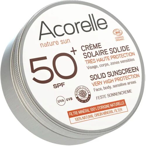 ACORELLE Crema Solar Sólida SPF50+ 30g