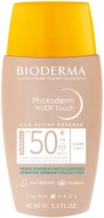 Bioderma Photoderm NUDE Touch Mineral SPF50+ Claro 40ml