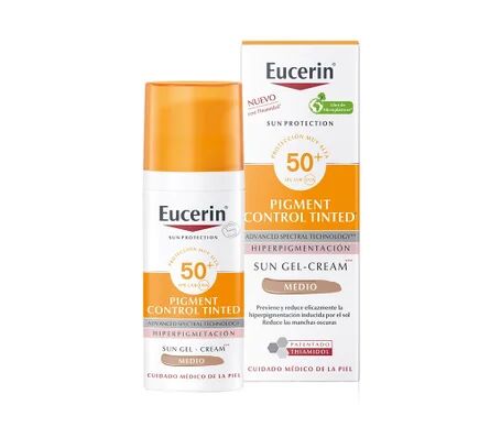 Eucerin Sun Pigment Control Gel-Crema Tono Medio SPF50+ 50ml