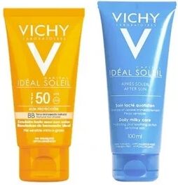 Vichy Capital Soleil Emulsión Facial Tacto Seco con Color SPF50+ 50ml