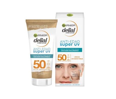 GARNIER Delial Anti-Edad Super UV Crema Protectora Facial SPF50 50ml