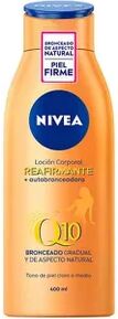 NIVEA Q10 Loción Corporal Reafirmante Autobronceador 400ml