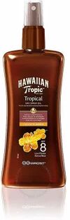 Hawaiian Tropic Tropical Dry Oil Spray Acelerador del Bronceado SPF8 200ml