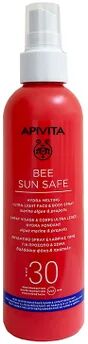 Apivita Bee Sun Safe Spray Cara Cuerpo Ultra Ligero SPF30 200ml