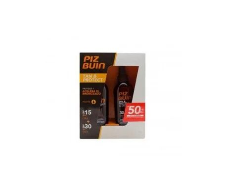 piz buin Duplo Tan & Protect Loción SPF30 2x150ml