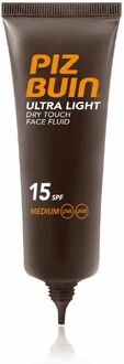 piz buin ® Ultra Light SPF15+ crema facial tacto seco 50ml