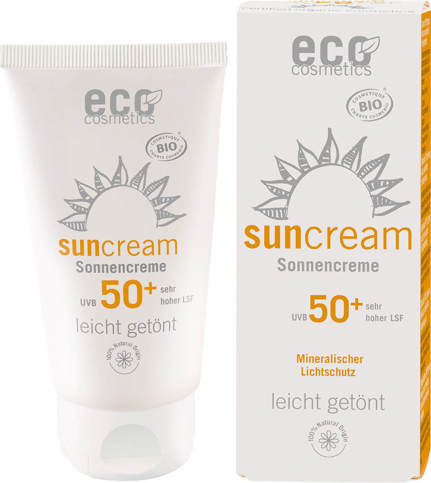 Eco Cosmetics Crema solar con Espino Amarillo y Oliva FPS 50+