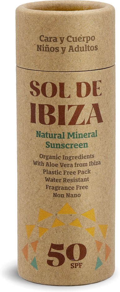 Sol de Ibiza Stick solar natural mineral FPS 50