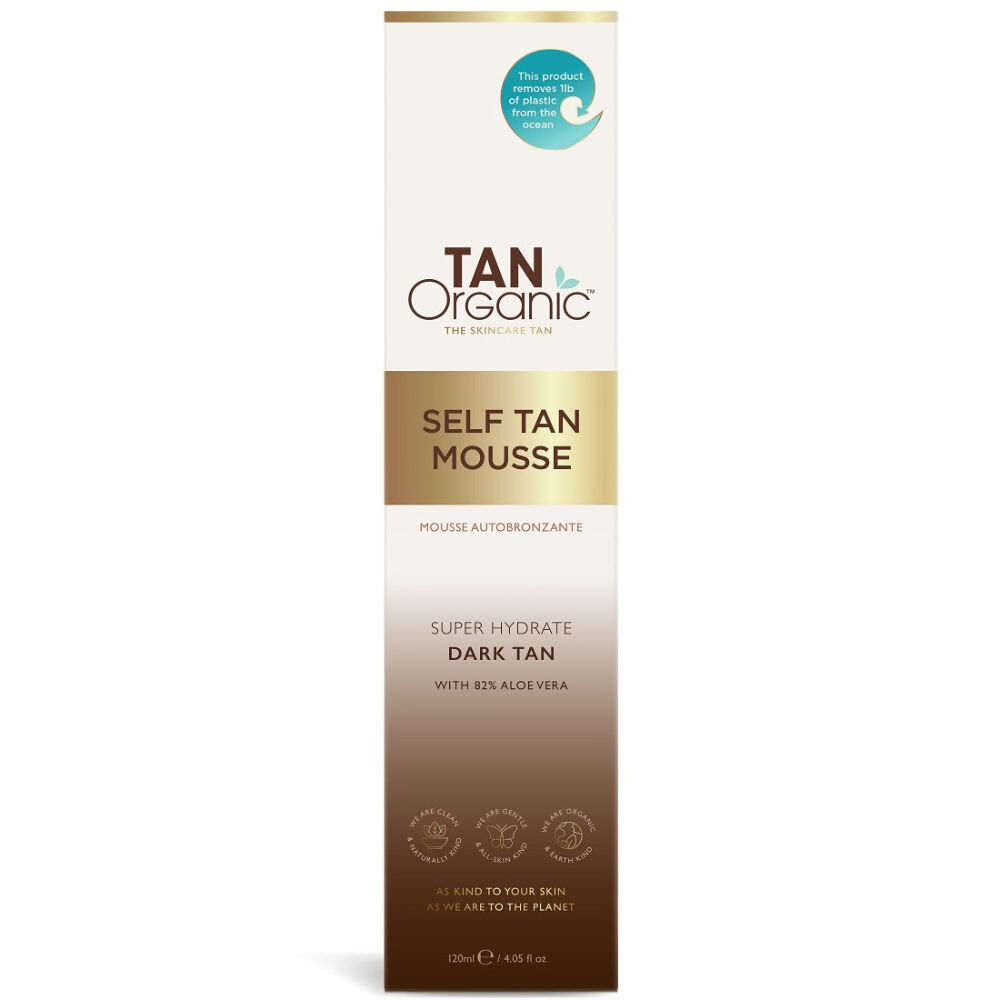 TanOrganic Mousse autobronceadora hidratante - Dark Tan