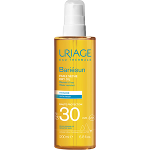 Uriage Bariésun Huile Sèche Solaire SPF30 200ml - Publicité