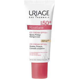 Uriage Roséliane CC Crème SPF50+ Apaisante Teinte Claire 40ml - Publicité