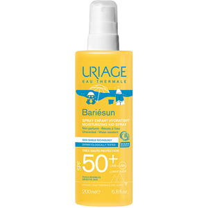 Uriage Bariésun Spray Solaire Hydratant Enfant SPF50+ Sans Parfum 200ml - Publicité