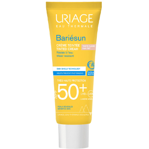 Uriage Bariésun Crème Solaire Visage Teinte Claire SPF50+ 50ml - Publicité