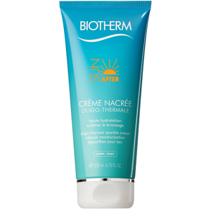 Biotherm Sun After Crème Nacrée Oligo-Thermale Après-Soleil Haute Hydratation 200ml - Publicité