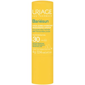 Uriage Bariésun Stick Lèvres Solaire à la Poudre d'Eau Thermale SPF30 4g - Publicité