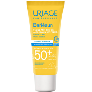 Uriage Bariésun Fluide Solaire Anti-Tâches SPF50+ Sans Parfum 40ml - Publicité