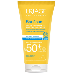 Uriage Bariésun Crème Solaire Hydratante Visage SPF50+ Sans Parfum 50ml - Publicité