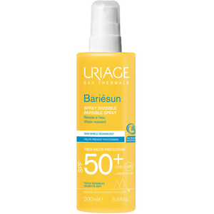 Uriage Bariésun Spray Solaire Invisible SPF50+ 200ml - Publicité