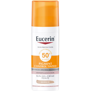 Eucerin Sun Protection Pigment Control Gel-Crème Teinté Anti-Taches SPF50+ 50ml - Publicité