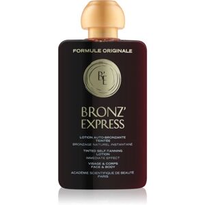 Académie Scientifique de Beauté BronzeExpress lotion tonique teintée visage et corps 100 ml