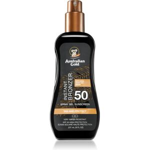 Spray Gel Sunscreen With Instant Bronzer spray bronzant SPF 50 237 ml