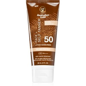 Face + Self Tanner crème auto-bronzante visage SPF 50 88 ml