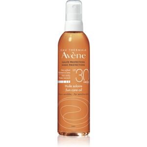 Avène Sun Sensitive huile solaire en spray SPF 30 200 ml - Publicité