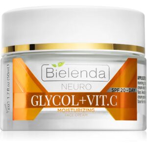 Bielenda Neuro Glicol + Vit. C crème hydratante SPF 20 50 ml