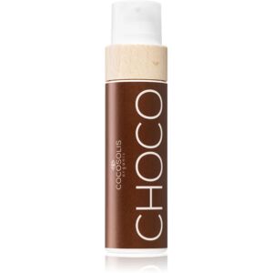 COCOSOLIS CHOCO huile de soin et bronzage sans facteur de protection solaire avec parfums Chocolate 110 ml