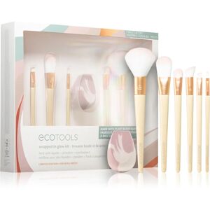 EcoTools Glow Collection Wrapped in Glow kit de pinceaux (pour un look parfait)