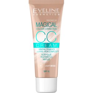 Eveline Cosmetics Magical Colour Correction CC crème SPF 15 teinte 50 Light Beige 30 ml