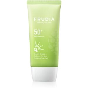 Frudia Sun Green Grape Sebum Control gel solaire hydratant pour peaux grasses et mixtes SPF 50+ 50 g