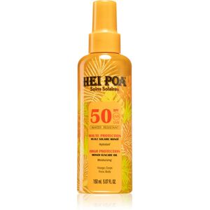 Hei Poa Monoi Suncare huile sèche solaire SPF 50 150 ml - Publicité