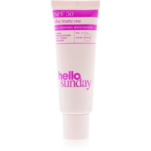 hello sunday the matte one base matifiante pour peaux grasses et à problèmes SPF 50 50 ml