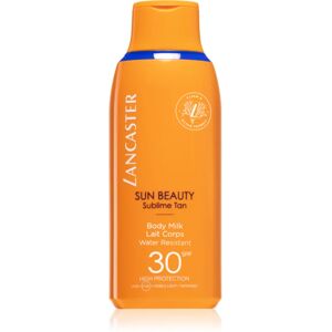 Lancaster Sun Beauty Body Milk lait solaire SPF 30 175 ml - Publicité