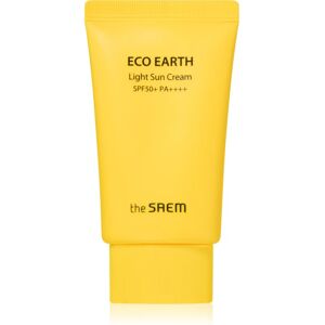 The Saem Eco Earth Light fluide protecteur ultra léger SPF 50+ 50 g