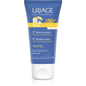 Uriage Bébé 1ere Créme Minérale SPF 50+ crème solaire minérale SPF 50+ 50 ml - Publicité