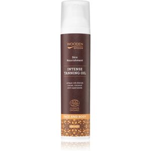 WoodenSpoon Skin Nourishment huile pour le corps traitante pour un bronzage intense 100 ml