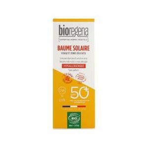 Bioregena Baume Solaire SPF50+ Bio 40 ml - Tube 40 ml - Publicité