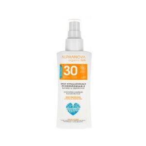 Alphanova Sun SPF30 Format Voyage Sans Parfum Bio 90 g - Spray 90 g