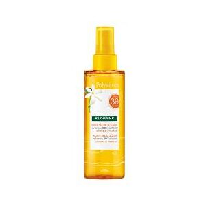 Klorane Polysianes Huile Seche Solaire au Tamanu Bio et Monoï SPF30 200 ml - Flacon pulverisateur 200 ml