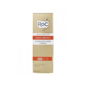 RoC Soleil-Protect Fluide Anti-Rides Lissant SPF50 50 ml - Tube 50 ml