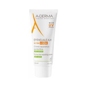 A-DERMA Epitheliale A.H Crème Réparatrice Protectrice Ultra SPF50+ 100 ml - Tube 100 ml