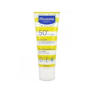 Mustela Lait Solaire Très Haute Protection Bébé-Enfant-Famille SPF50+ 40 ml - Tube 40 ml