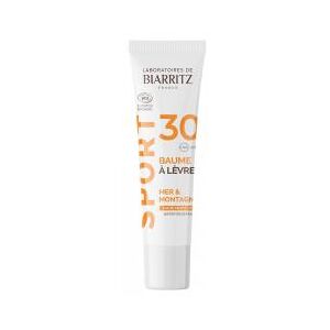 Laboratoires de Biarritz Sport Baume a Levres SPF30 Bio 15 ml - Tube 15 ml