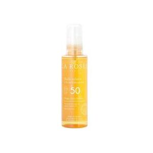 La Rosée Huile Solaire SPF50 150 ml - Flacon pulvérisateur 150 ml - Publicité