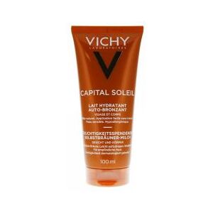 Vichy Capital Soleil Lait Hydratant Auto Bronzant 100 ml - Tube 100 ml