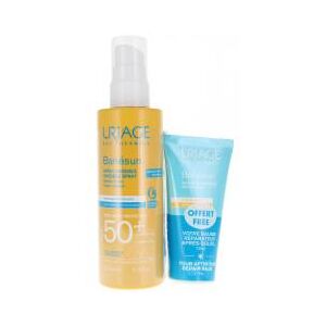 Uriage Bariésun Spray Invisible Très Haute Protection SPF50+ 200 ml + Baume Réparateur 50 ml Offert - Lot 1 spray de 200 ml + 1 baume de 50 ml - Publicité