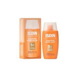 Isdin Fotoprotector Fusion Water Magic Glow Crème Solaire SPF30 50 ml - Flacon 50 ml - Publicité