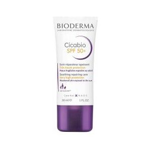 Bioderma Cicabio Crème Solaire SPF 50+ Réparatrice Visage et Corps 30 ml - Tube 30 ml